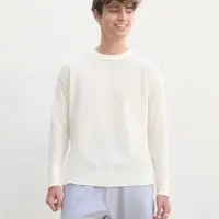 Футболка с длинным рукавом Thermal T, бежевая (неокрашенная), размер S