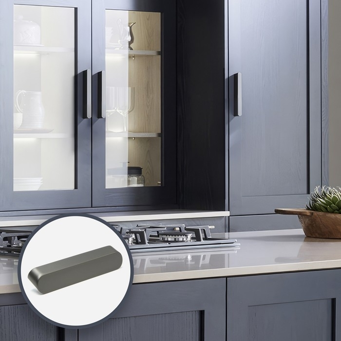 Ручка-скоба CAPPIO RSC027, м/о 96 мм, цвет графит Ручка-скоба CAPPIO RSC027, м/о 96 мм, цвет графит