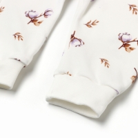 Комбинезон детский с открытыми ножками, цвет белый, рост 80 Комбинезон детский с открытыми ножками, цвет белый, рост 80