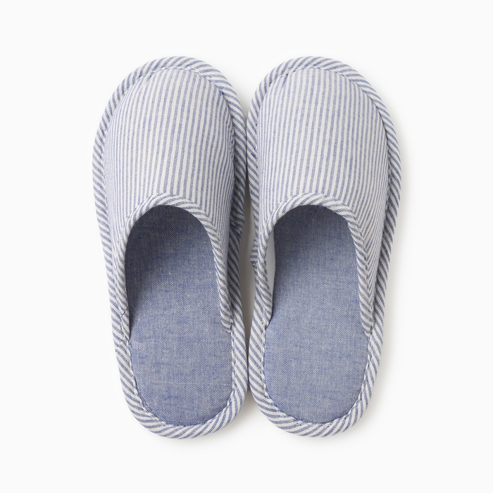 Тапочки женские, размер 38-39, цвет синий Тапочки женские, размер 38-39, цвет синий