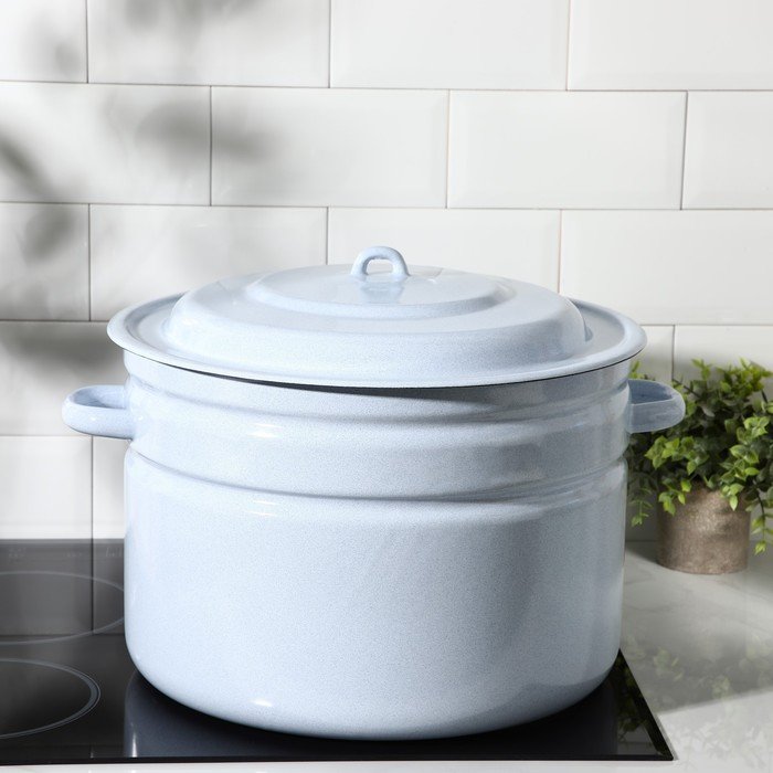 Бак эмалированный, 25 л, цвет МИКС Бак эмалированный, 25 л, цвет МИКС