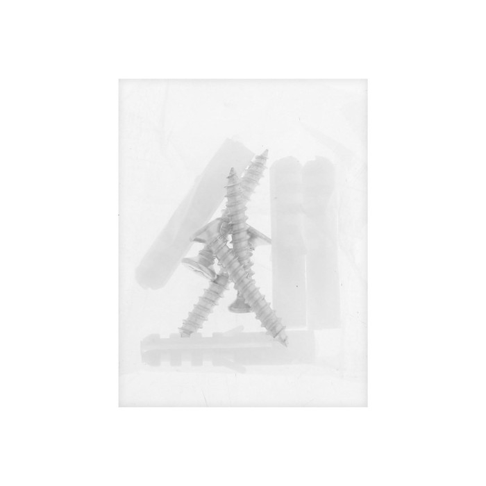 Зеркалодержатель (арт.1189), d=17 мм, без сверления, цвет бронза, 4 шт.