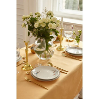 Скатерть Этель Cozy 150*250 +/-3см, цв.бежевый, пл. 192 г/м2, хл с ВГМО