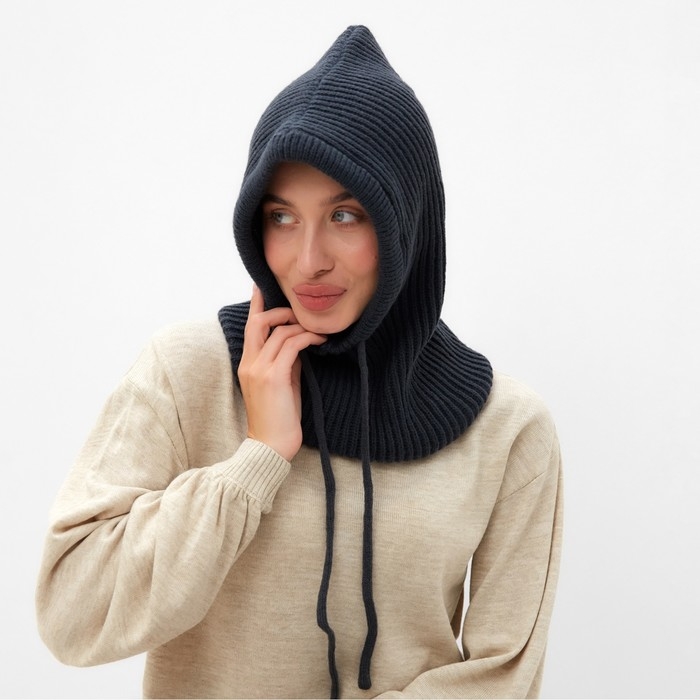 Капор женский MINAKU one size 52-58 графит Капор женский MINAKU one size 52-58 графит