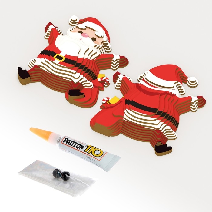 3D конструктор &laquo;Дед Мороз&raquo;, 24 детали