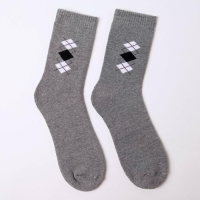 Носки мужские махровые, цвет серый, размер 25-27 Носки мужские махровые, цвет серый, размер 25-27