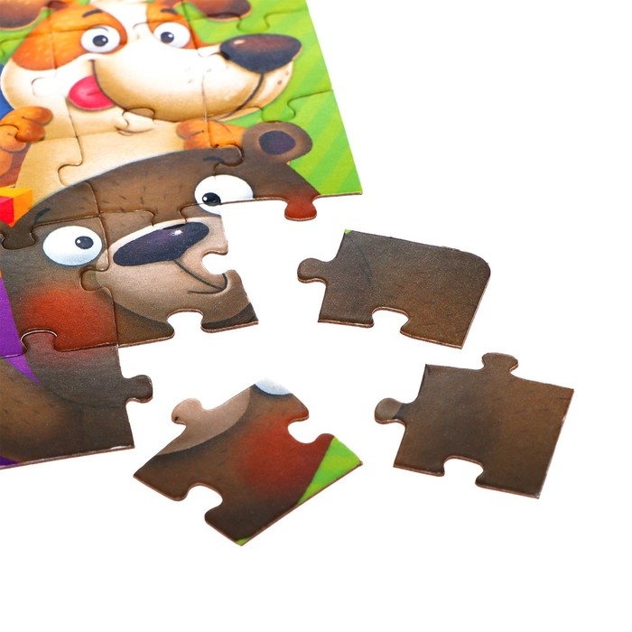 Пазл в металлической коробке &laquo;Весёлый день рождения&raquo;, 40 деталей