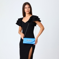 Сумка-клатч на магните, цвет синий Сумка-клатч на магните, цвет синий