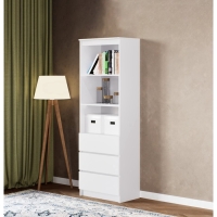 Стеллаж Мадера, 604х370х1800, Белый