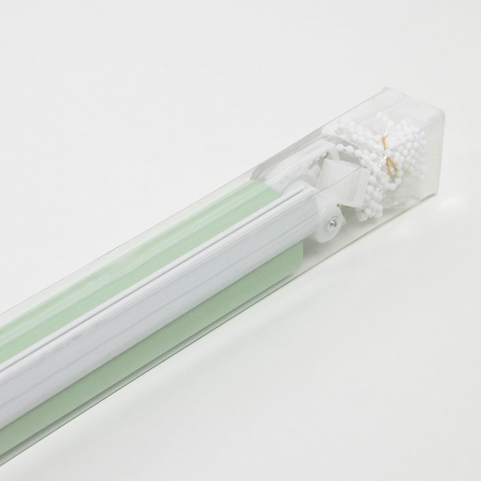 Штора рулонная &laquo;Нюд&raquo;, блэкаут, 60&times;250 см, цвет зелёный