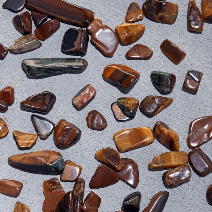 Набор для творчества Набор для творчества "Тигровый глаз", галтовка, фракция 0,7-0,9 см, 100 гр