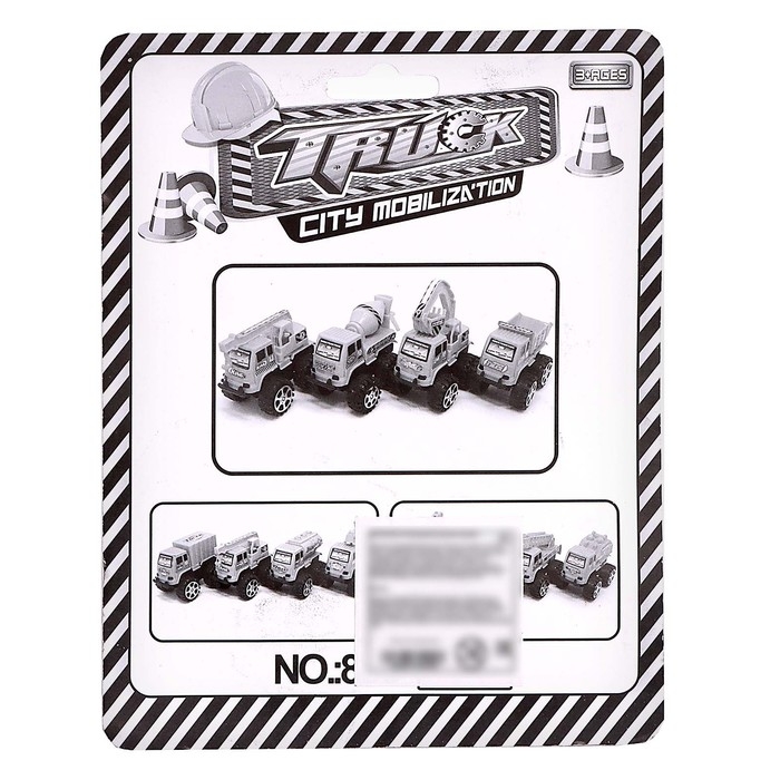 Машина &laquo;Стройтехника&raquo;, на дистанционном управлении, работает от батареек, МИКС