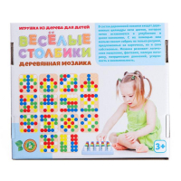 Мозаика деревянная «Весёлые столбики» 25 элементов Мозаика деревянная «Весёлые столбики» 25 элементов