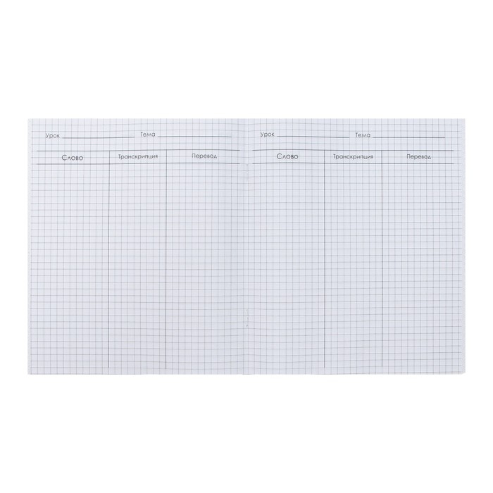 Тетрадь-словарик для записи иностранных слов 48л кл Calligrata, оригин блок Тетрадь-словарик для записи иностранных слов 48л кл Calligrata, оригин блок