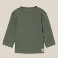 Футболка с дл. рукавом SL HOME рост 80-86 см, цв. оливковый Футболка с дл. рукавом SL HOME рост 80-86 см, цв. оливковый