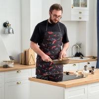 Фартук "Этель" Pepper 73х71 см, 100% хл, репс 210 гр/м2 Фартук "Этель" Pepper 73х71 см, 100% хл, репс 210 гр/м2