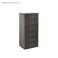 Комод №5, 600х450х1250, Венге темный