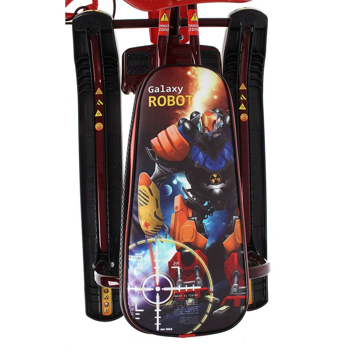 Снегокат &laquo;Тимка спорт 1 Робот&raquo;, ТС1/P2, цвет бордовый/красный/чёрный