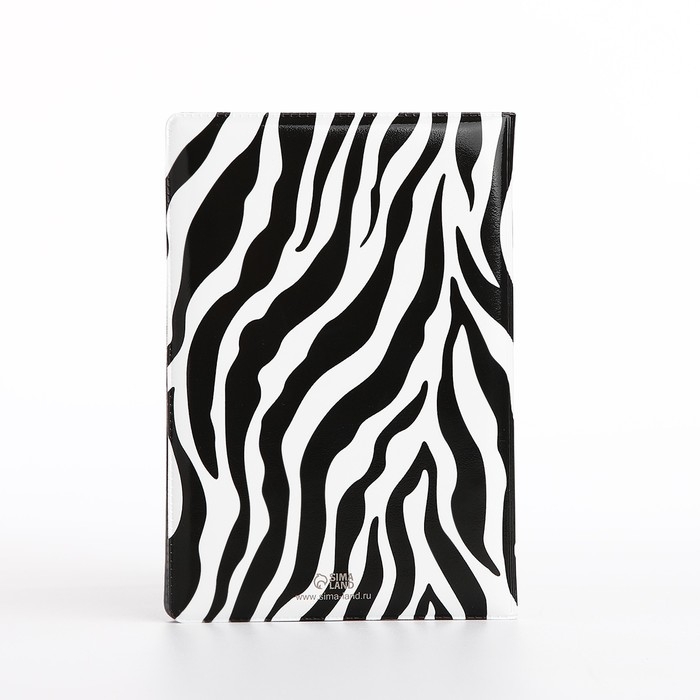 Обложка для автодокументов, цвет чёрный/белый Обложка для автодокументов, цвет чёрный/белый