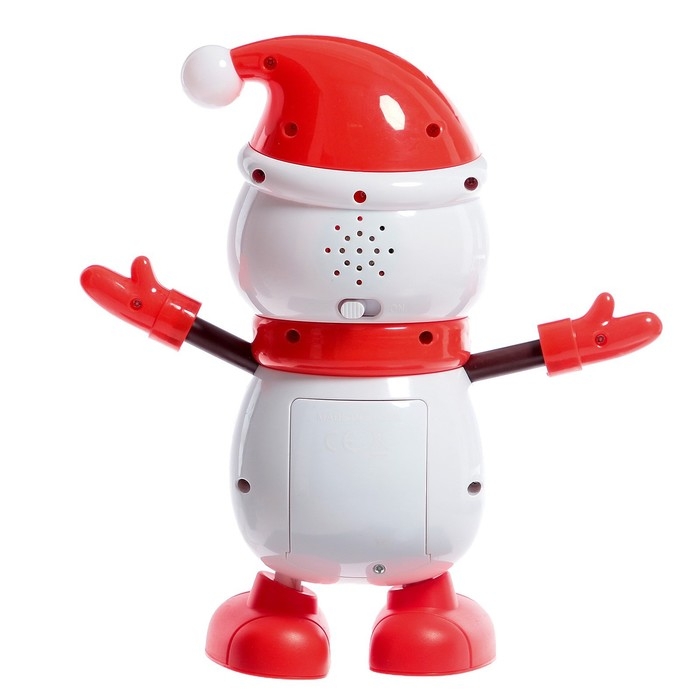 Музыкальная игрушка &laquo;Весёлый снеговик&raquo;, звук, свет, танцует