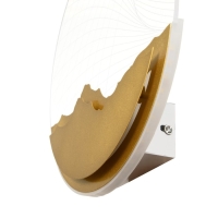 Бра "Планета" LED 20Вт 4000К золото 24х24х4 см Бра "Планета" LED 20Вт 4000К золото 24х24х4 см