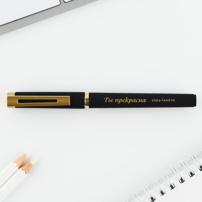 Ручка шариковая, пластик «8 марта» Ручка шариковая, пластик «8 марта»