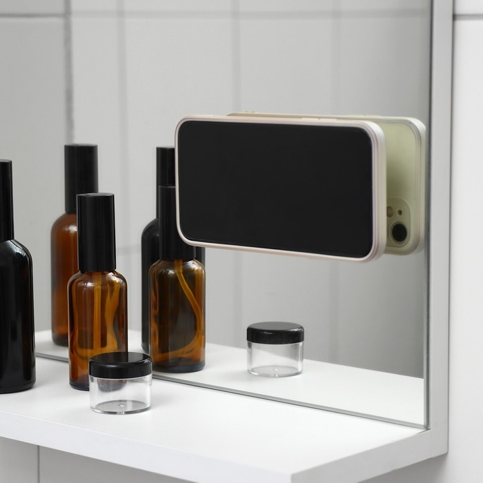 Держатель-стоппер универсальный для дома, 4,6&times;1 см, прозрачный