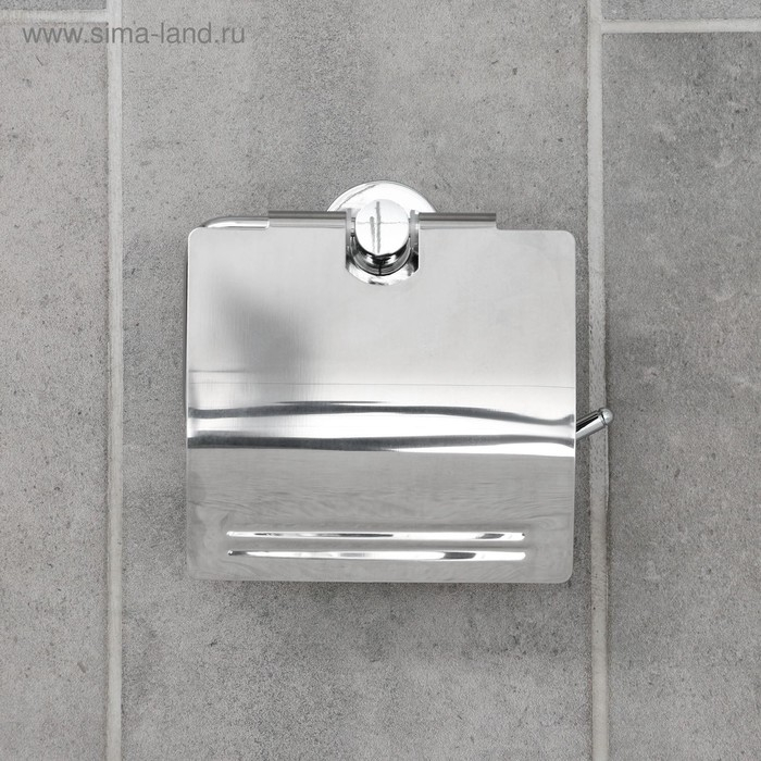 Держатель для туалетной бумаги с крышкой Штольц St&ouml;lz &laquo;Классика&raquo;