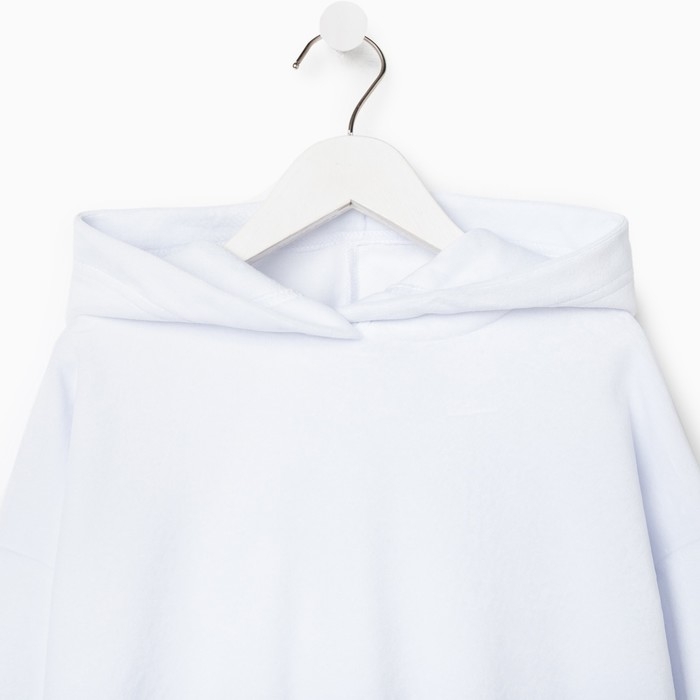 Комплект детский (худи, брюки) MINAKU: Casual Collection KIDS цвет белый, рост 104 Комплект детский (худи, брюки) MINAKU: Casual Collection KIDS цвет белый, рост 104