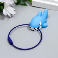 Брелок ПВХ на тросе "Зубастая акула" 9,5х5 см Брелок ПВХ на тросе "Зубастая акула" 9,5х5 см