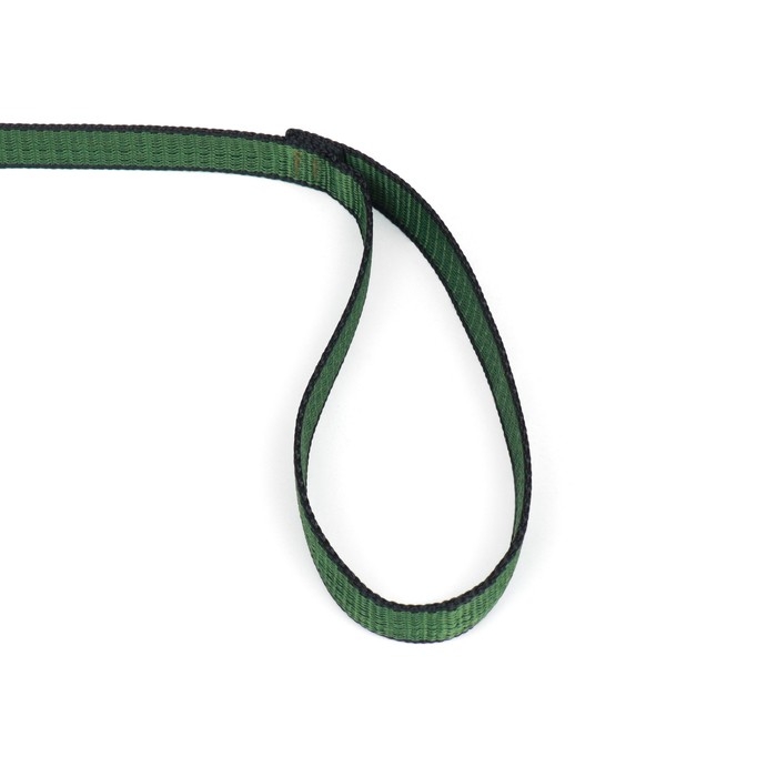 Поводок 2 м х 2 см, зелёно-черный Поводок 2 м х 2 см, зелёно-черный