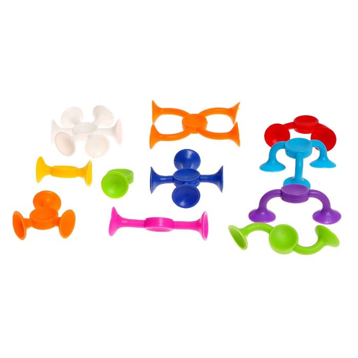 Конструктор &laquo;Забавные присоски&raquo;, 36 деталей