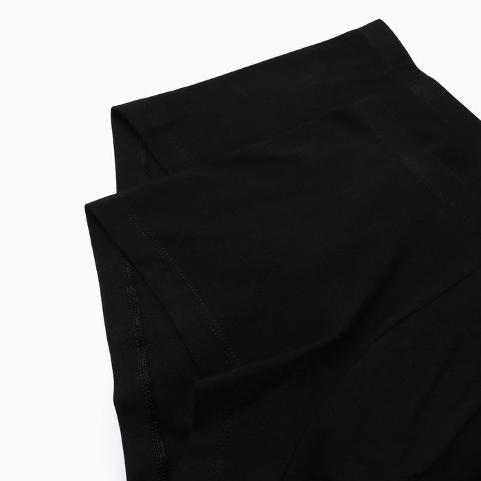 Набор мужских трусов боксеры (2 шт), цвет черный/черный, размер 48 (M)