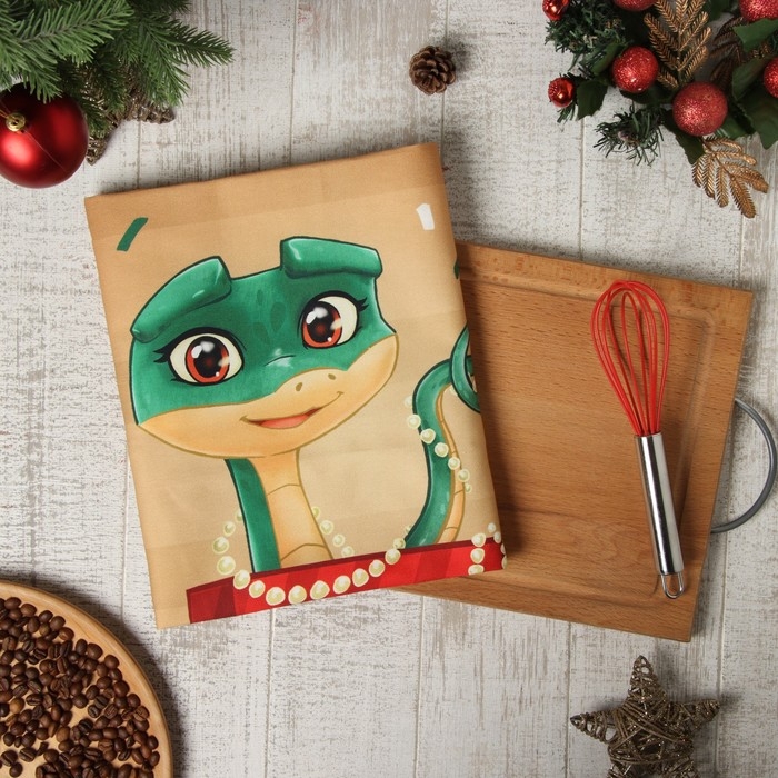 Набор подарочный Этель "Сюрприз": полотенце 40х70 см., венчик кух.