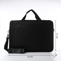 Сумка для ноутбука, цвет чёрный Сумка для ноутбука, цвет чёрный