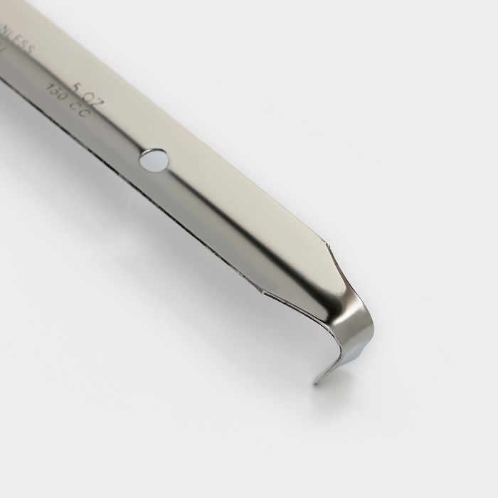 Половник из нержавеющей стали Доляна Everyday, 150 мл, 35&times;8,5 см, цвет серебряный