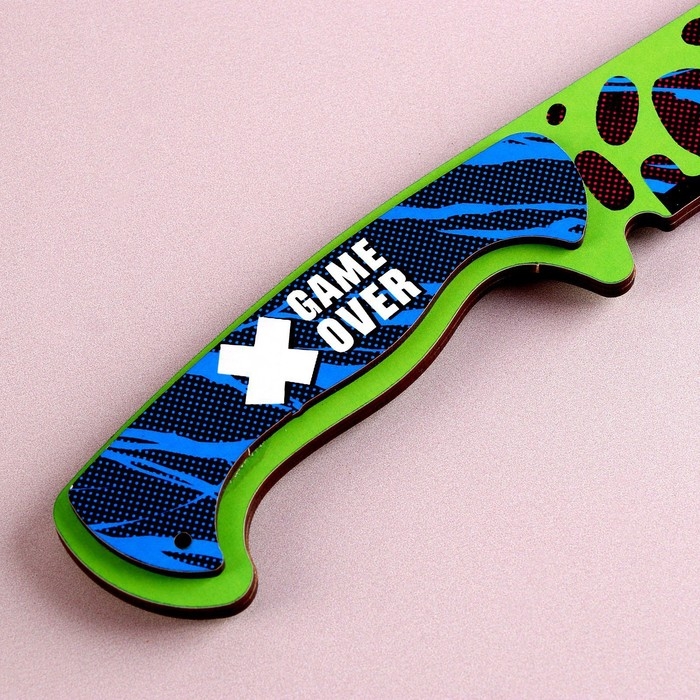 Деревянное оружие детское сувенирное «Мачете», зомби Деревянное оружие детское сувенирное «Мачете», зомби