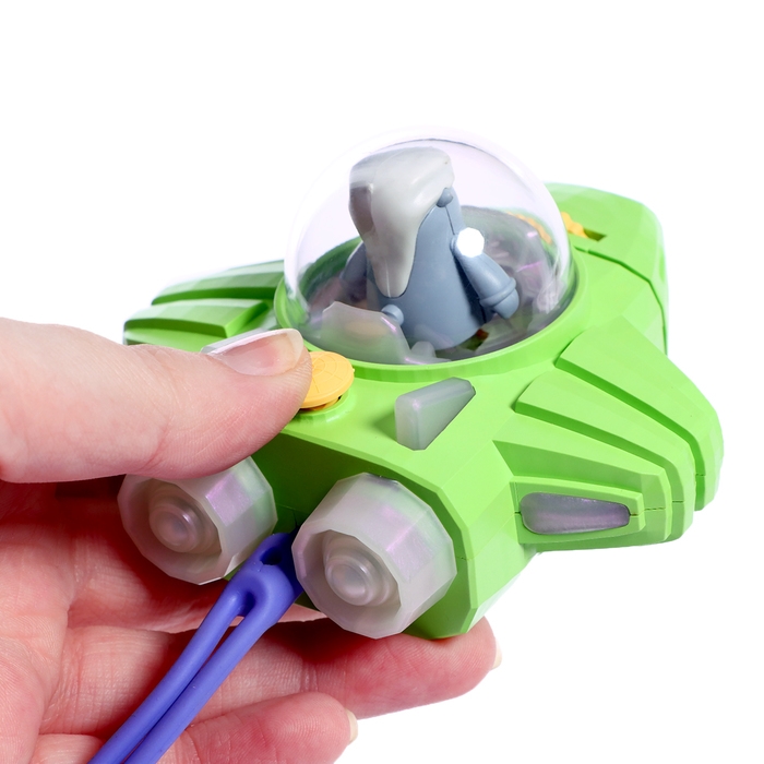 Проектор «Космический корабль», свет, цвета МИКС Проектор «Космический корабль», свет, цвета МИКС