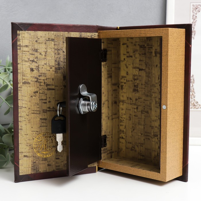 Сейф шкатулка книга Сейф шкатулка книга "Капитал" 21х13х5 см