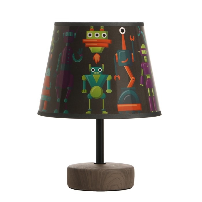 Настольная лампа "Роботы" Е14 15Вт 20х20х27 см RISALUX