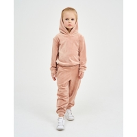 Костюм детский (толстовка, брюки) KAFTAN "Basic line" р.34 (122-128), пудра Костюм детский (толстовка, брюки) KAFTAN "Basic line" р.34 (122-128), пудра