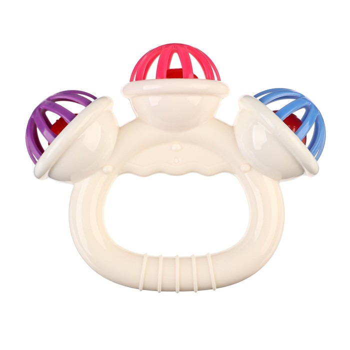 Набор погремушек &laquo;Радость малыша&raquo;, с эластичными деталями, 12 шт, цвет МИКС, Крошка Я