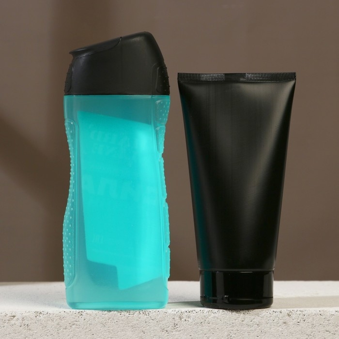 Подарочный набор косметики «Сила стихии», гель для душа 250 мл и гель для бритья 110 мл, HARD LINE Подарочный набор косметики «Сила стихии», гель для душа 250 мл и гель для бритья 110 мл, HARD LINE