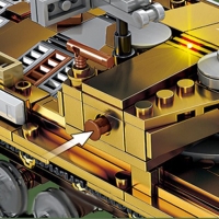 Конструктор Армия &laquo;Танк M26 Pershing&raquo;, 567 деталей