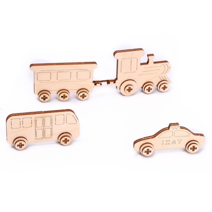 Сборная модель &laquo;Общественный транспорт&raquo;