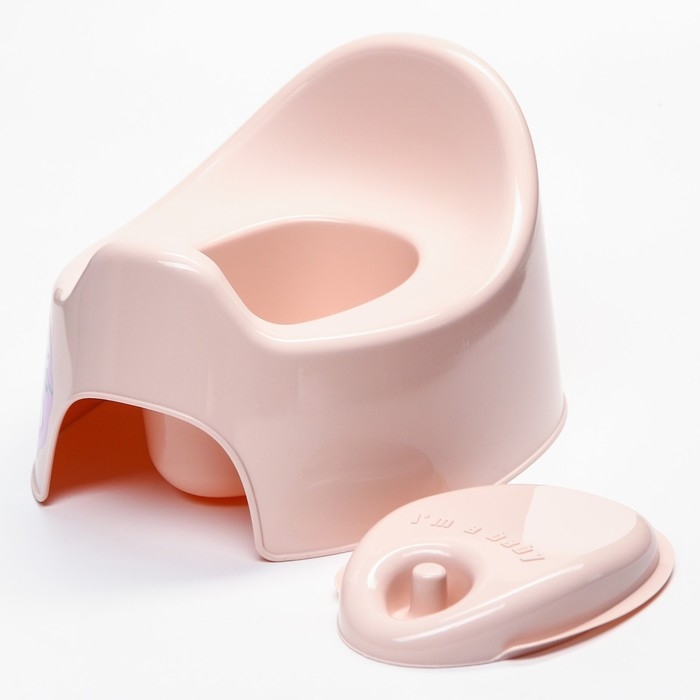 Горшок детский Follow Me с крышкой, цвет розовый Горшок детский Follow Me с крышкой, цвет розовый