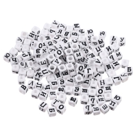 Набор для творчества «Бусины с русскими буквами» Набор для творчества «Бусины с русскими буквами»