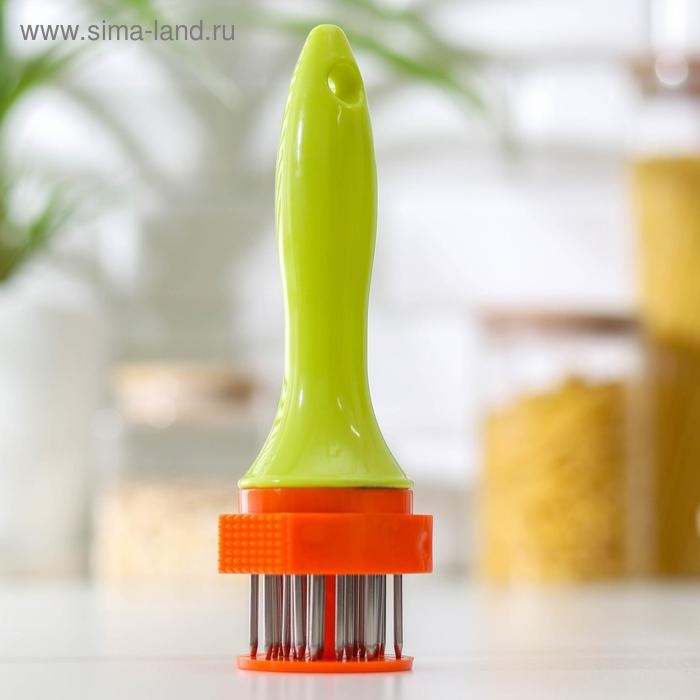 Тендерайзер для мяса Доляна &laquo;Космос&raquo;, 18,5 см, цвет МИКС