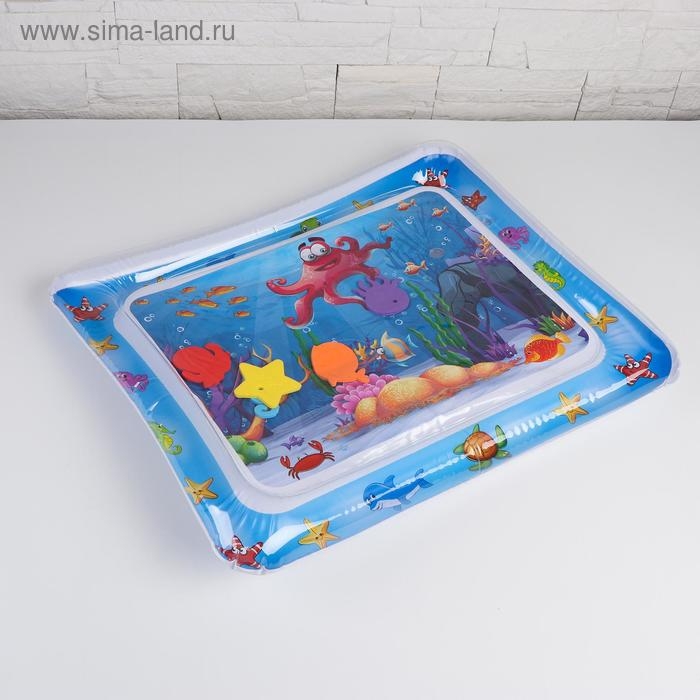 Акваковрик развивающий прямоугольный &laquo;Осьминог&raquo;