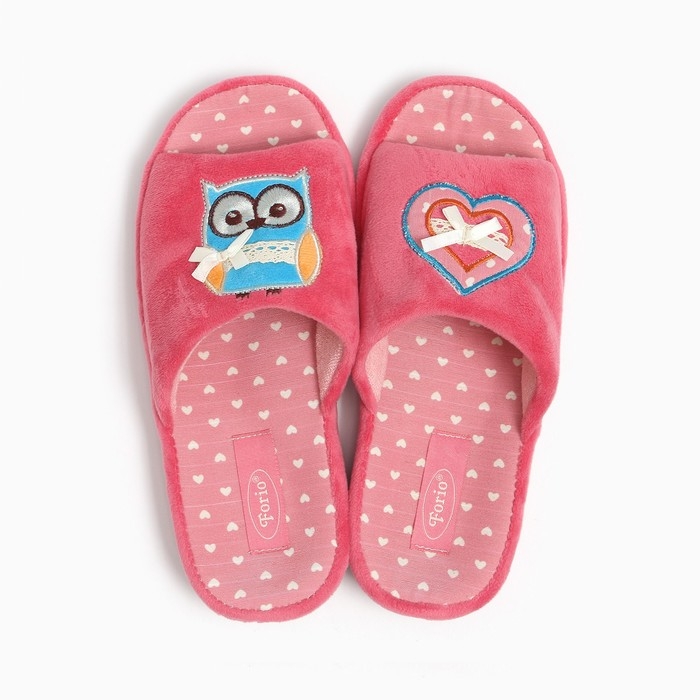 Тапочки женские, цвет розовый, размер 40 Тапочки женские, цвет розовый, размер 40